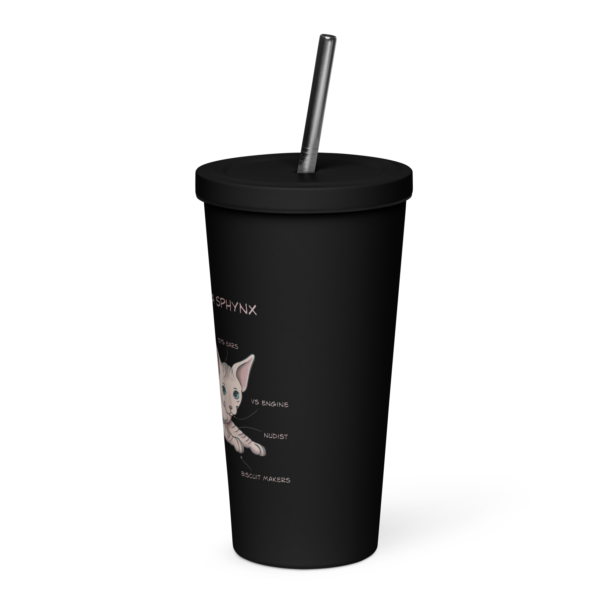 "ANATOMY OF A SPHYNX" TUMBLER