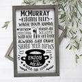 Large Kitchen Sign, Personalized Kitchen Rules Decor, Custom Rustic Kitchen Sign