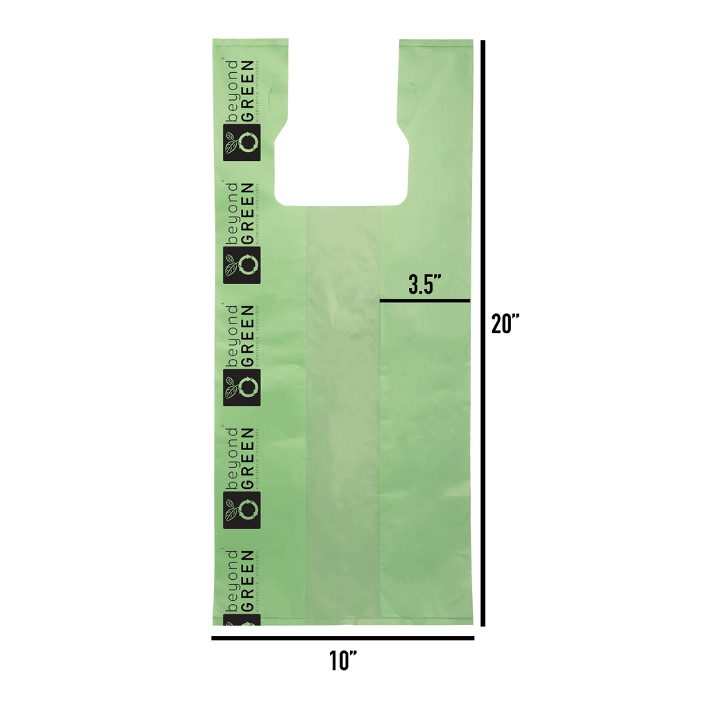 Large Multi-Purpose Carry Bags – 10" x 7" x 20" | Tear-Resistant | Made in USA | beyondGREEN