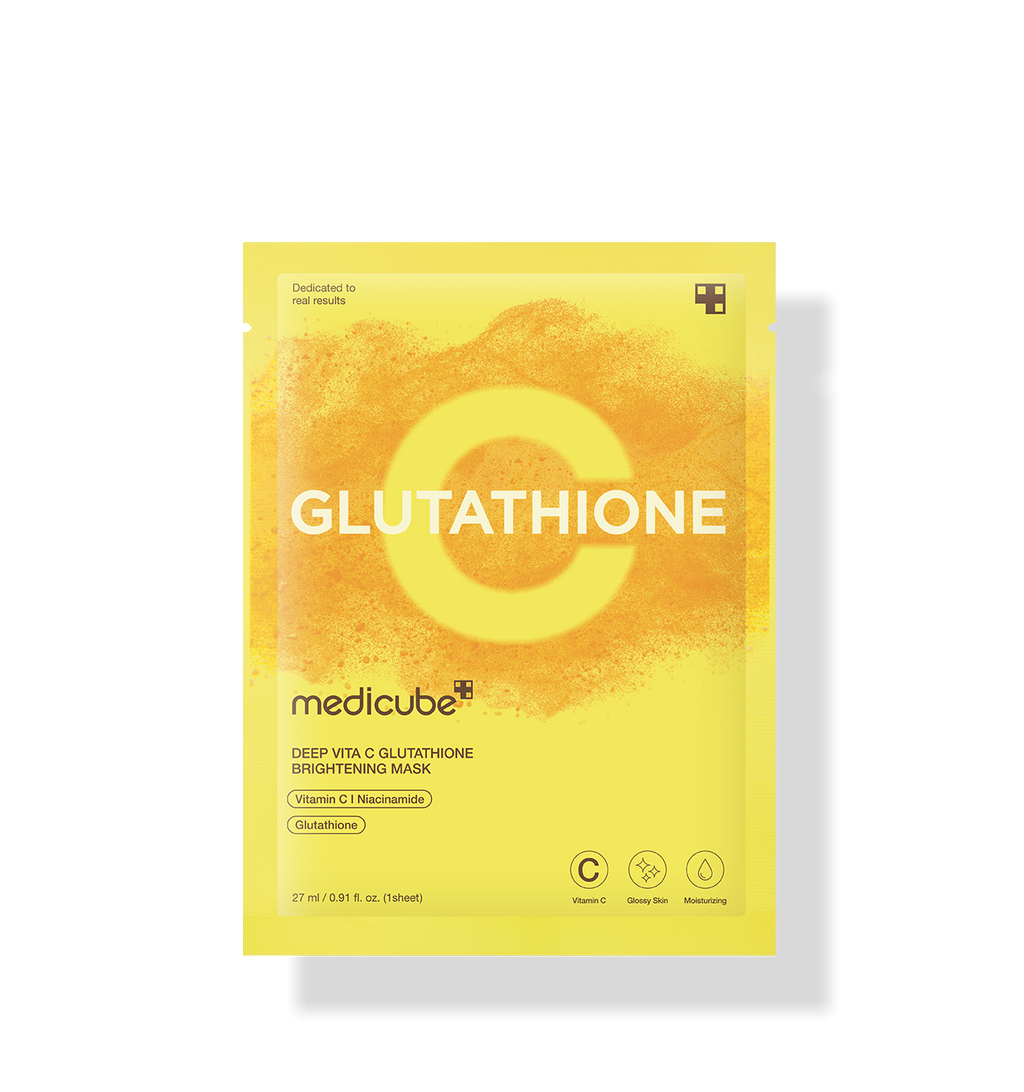 medicube Deep Vita C Glutathione Brightening Mask 27 X 5ea