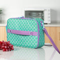 New American Crossbody Childrens Cartoon Lunch Bag Oxford Cloth Color Student Insulation Bag