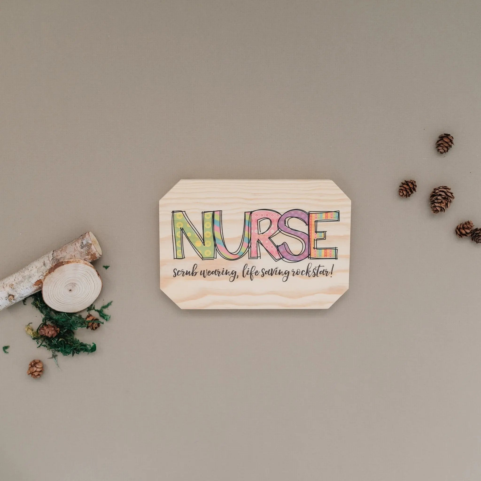 Nurse Definition Sign, nurse graduation gift, Nurse Wood Sign, Decor for Nursing Office, Nurse Appreciation Week Gifts
