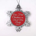 Our First Christmas as Mr & Mrs Ornament