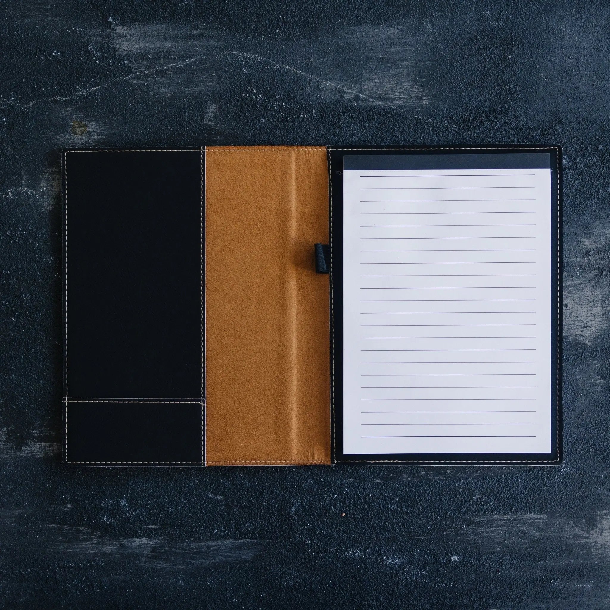 Personalized Notepad, Teacher Gift, Personalized Paper Holder, Portfolio Note Pad Holder
