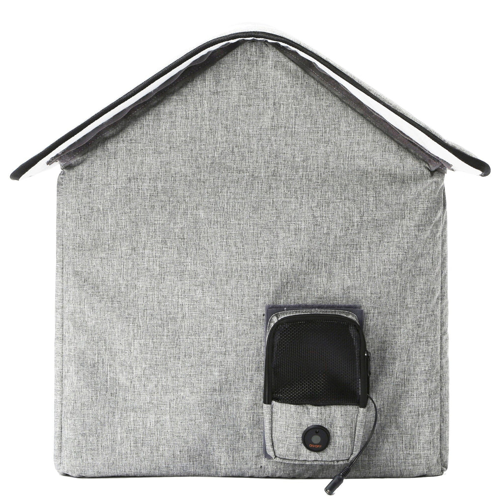 Pet Life 'Hush Puppy' Collapsible Electronic Heating and Cooling Smart Pet House