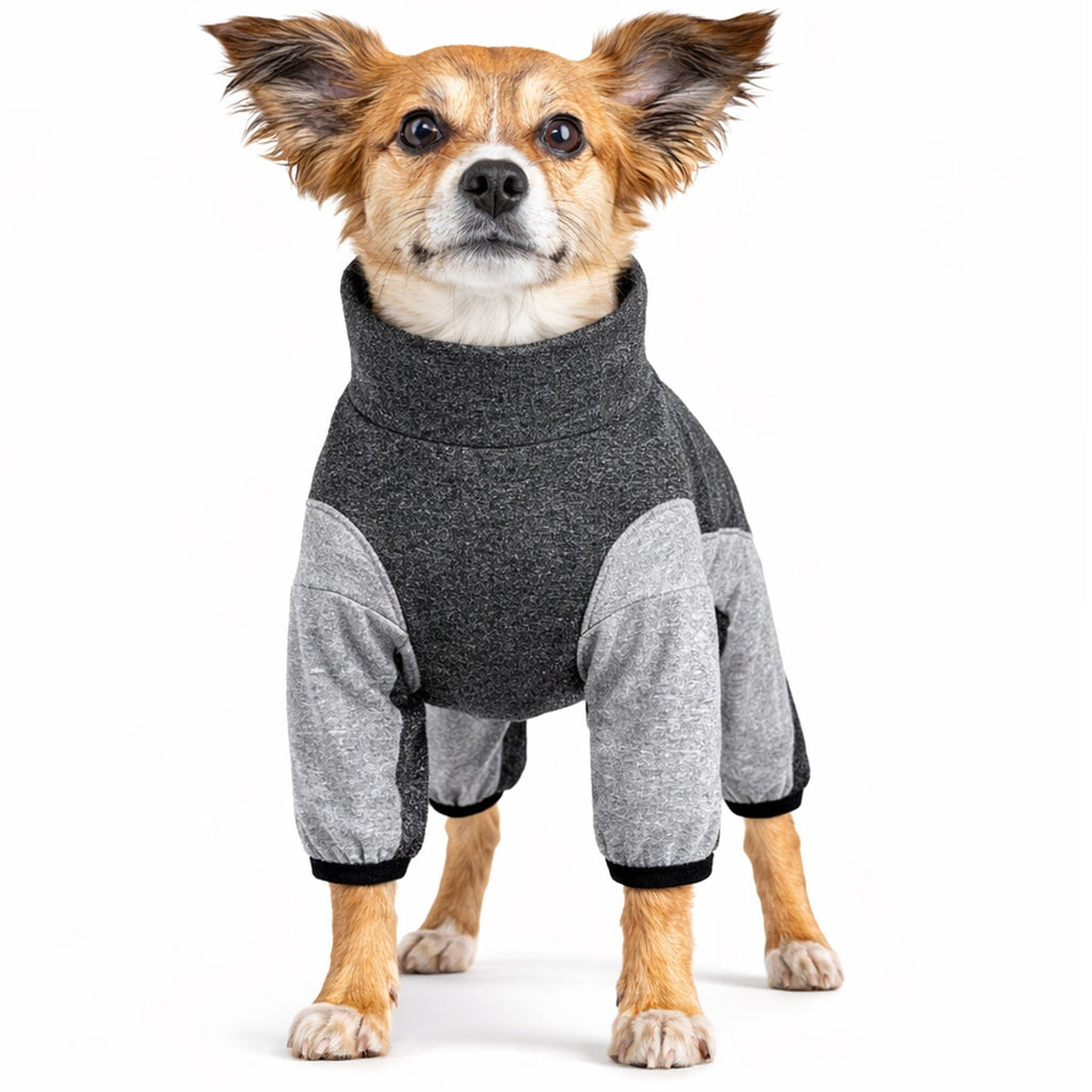 Pet Life ® Active 'Chase Pacer' Medium-weight 4-Way-Stretch Yoga Fitness Dog Tracksuit