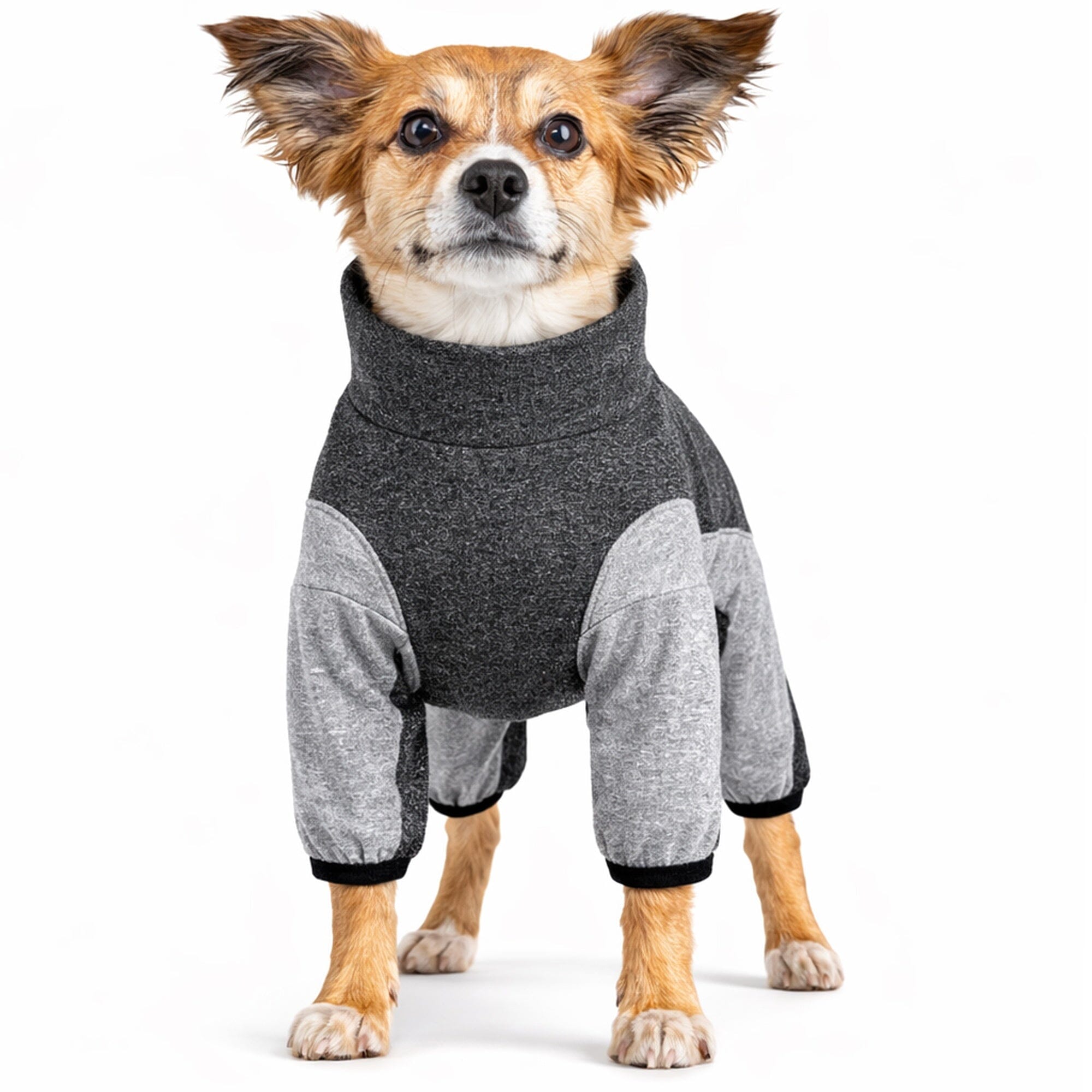 Pet Life ® Active 'Chase Pacer' Medium-weight 4-Way-Stretch Yoga Fitness Dog Tracksuit