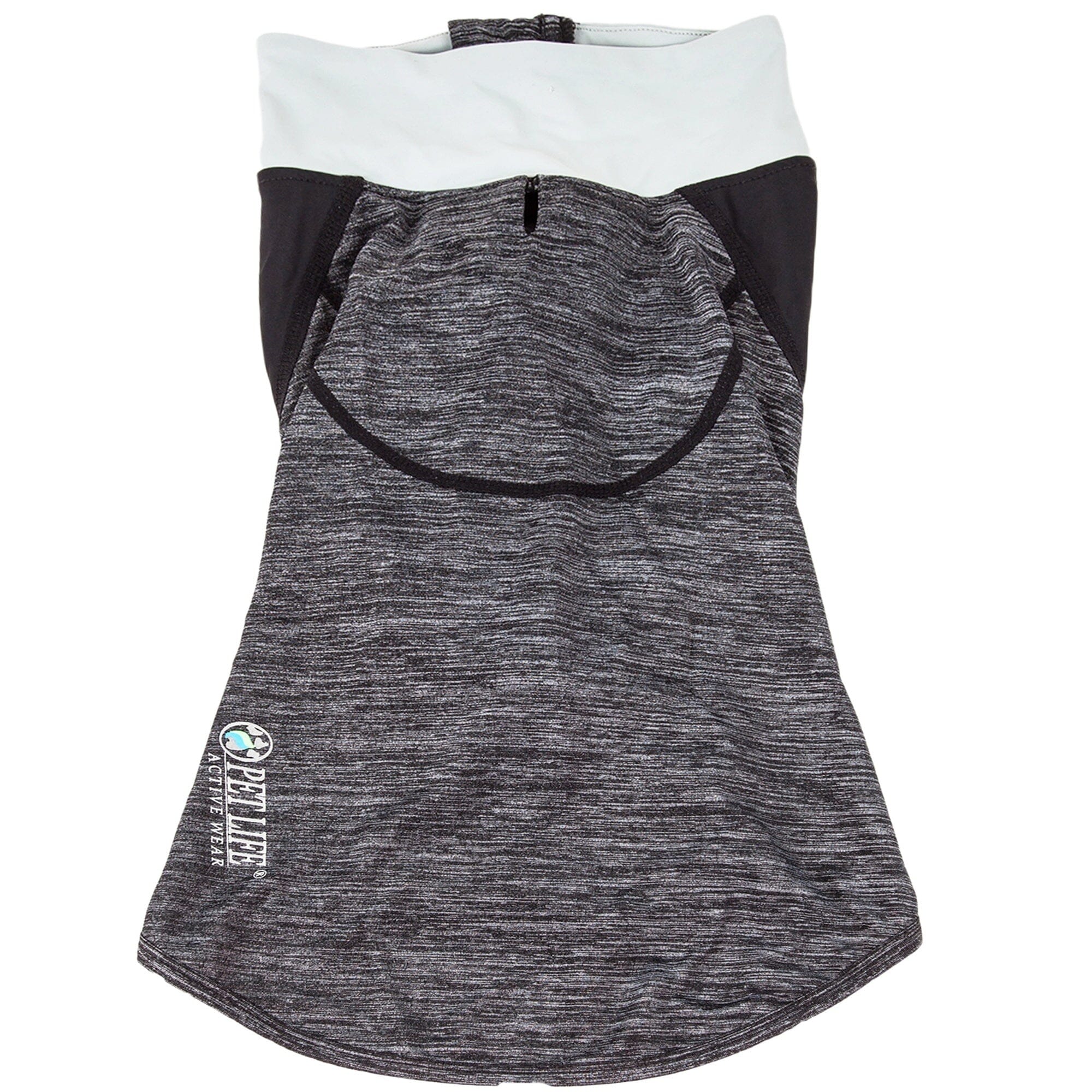 Pet Life ® Active 'Chewitt Wagassy' 4-Way-Stretch Yoga Fitness Long-Sleeve Dog T-Shirt