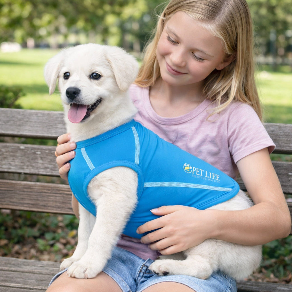 Pet Life ®  Active 'Racerbark' 4-Way-Stretch Yoga Fitness Dog T-Shirt Tank Top
