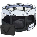 Pet Life ® 'All-Terrain' Lightweight Easy Folding Wire-Framed Collapsible Travel Pet Dog Playpen crate