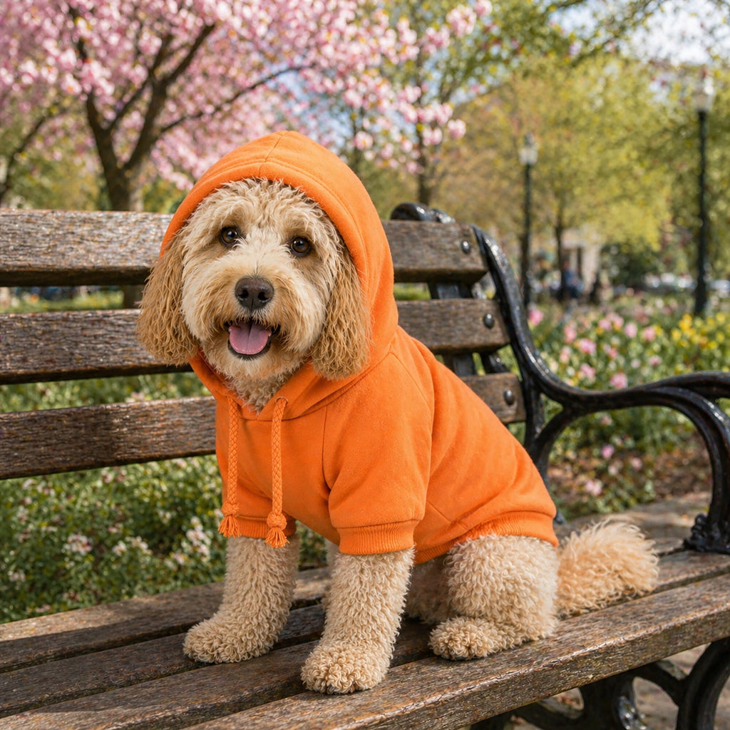 Pet Life ® 'American Classic' Fashion Plush Cotton Hooded Dog Sweater