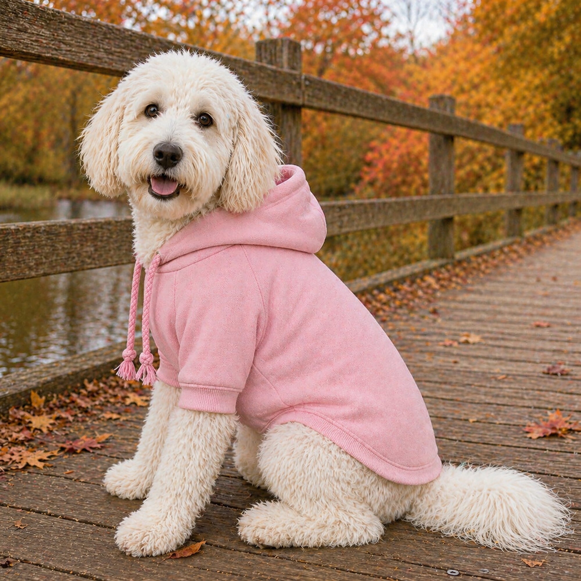 Pet Life ® 'American Classic' Fashion Plush Cotton Hooded Dog Sweater