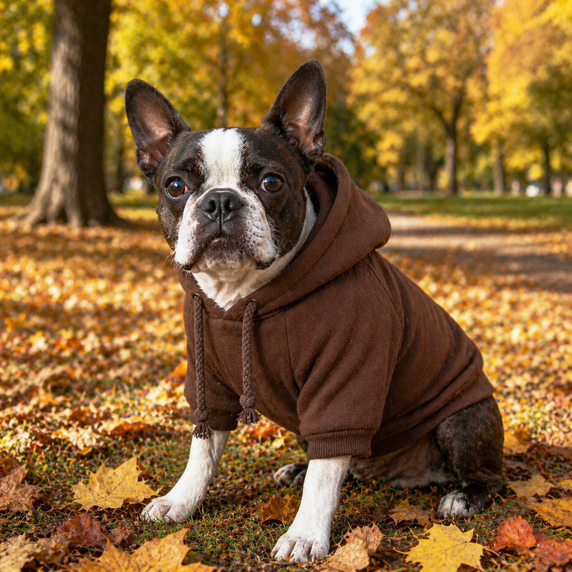 Pet Life ® 'American Classic' Fashion Plush Cotton Hooded Dog Sweater
