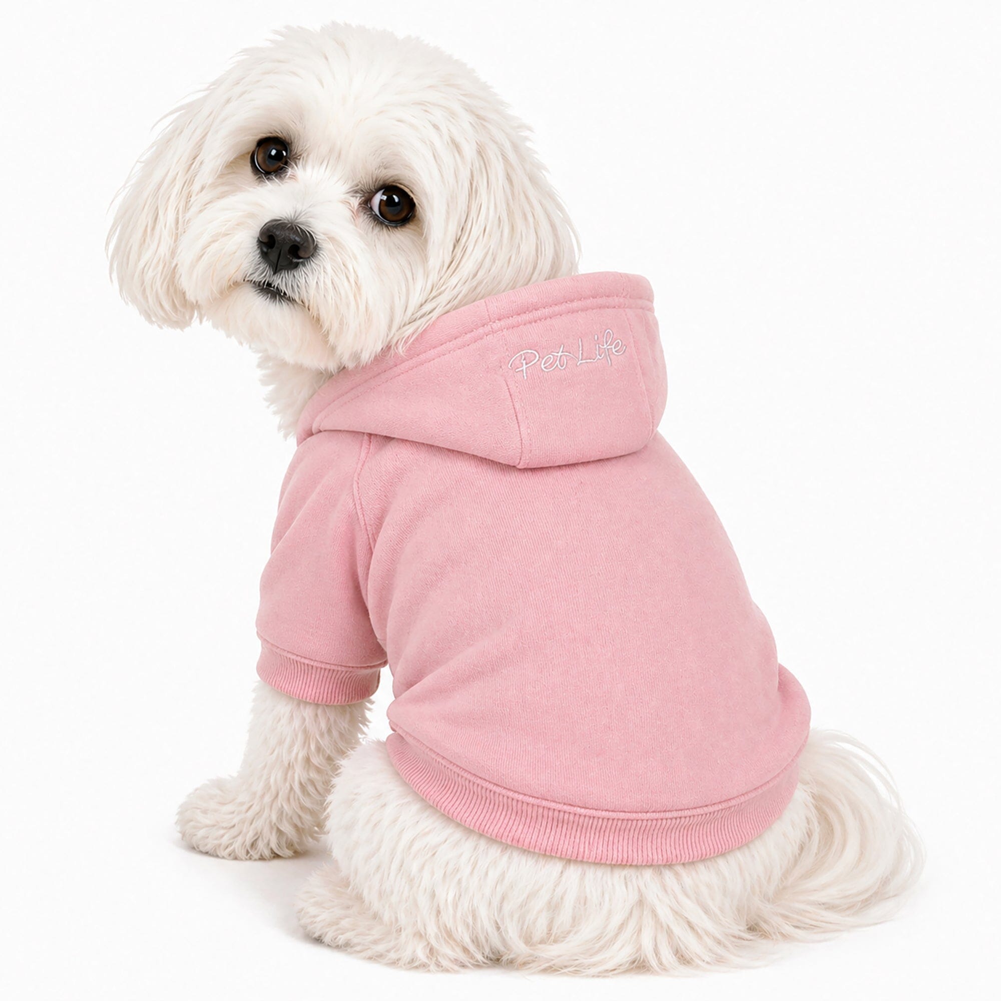 Pet Life ® 'American Classic' Fashion Plush Cotton Hooded Dog Sweater