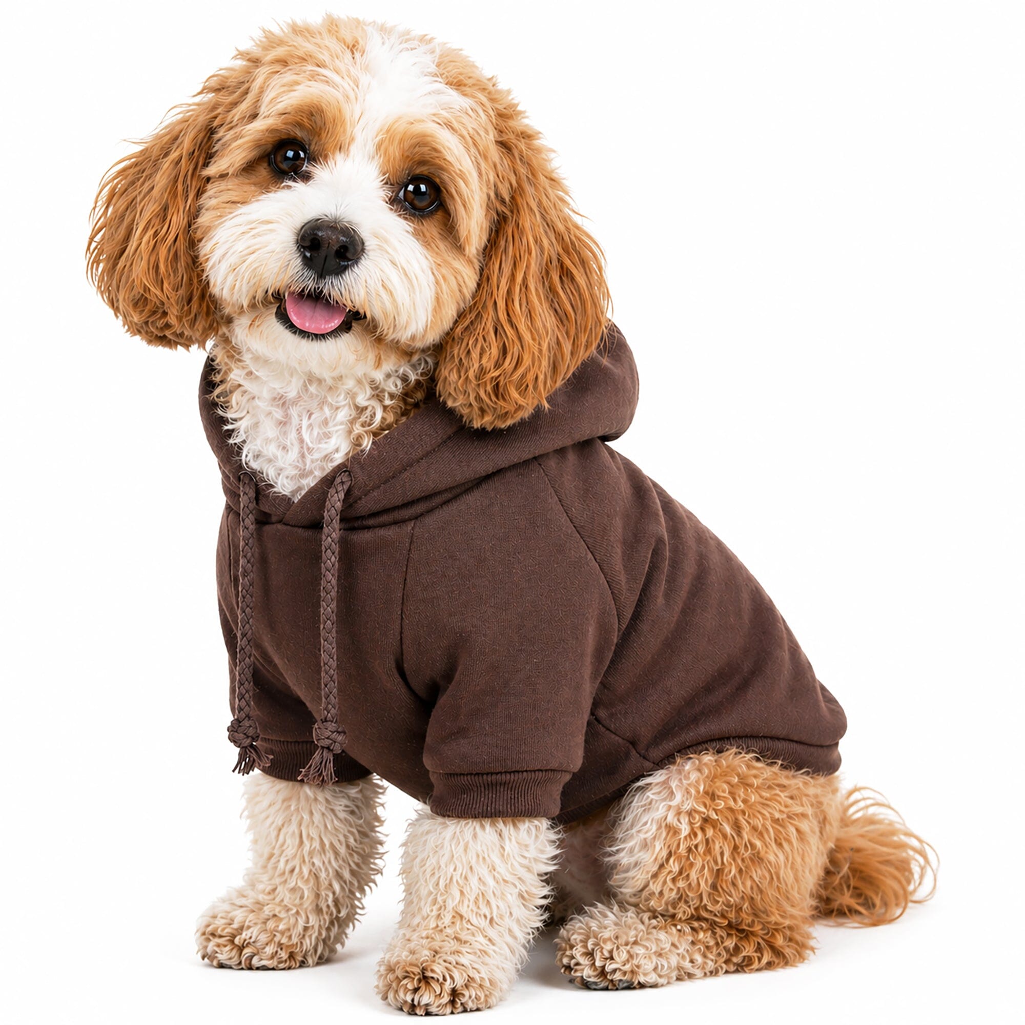 Pet Life ® 'American Classic' Fashion Plush Cotton Hooded Dog Sweater
