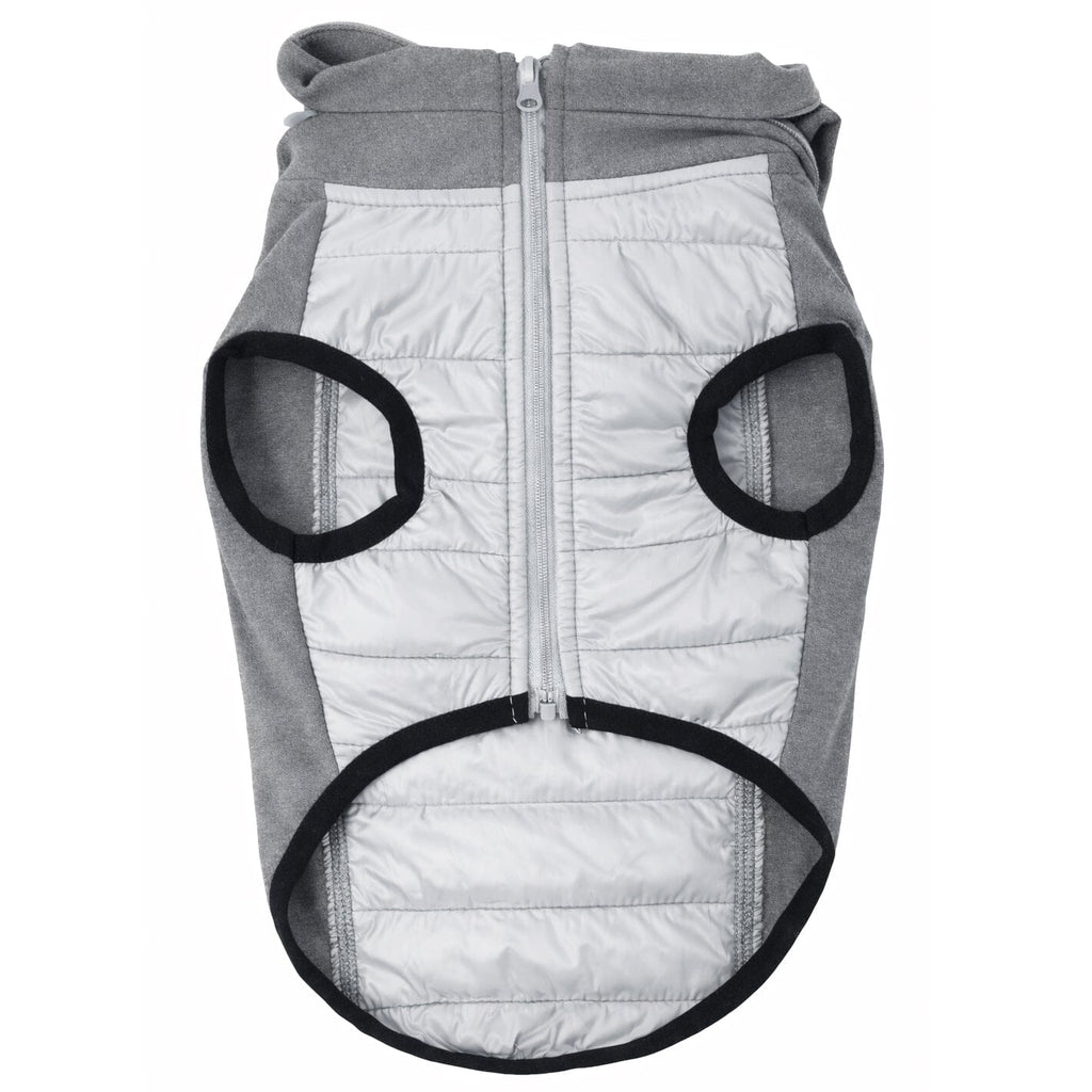 Pet Life ® 'Apex' Lightweight Hybrid 4-Season Stretch and Quick-Dry Dog Coat w/ Pop out Hood