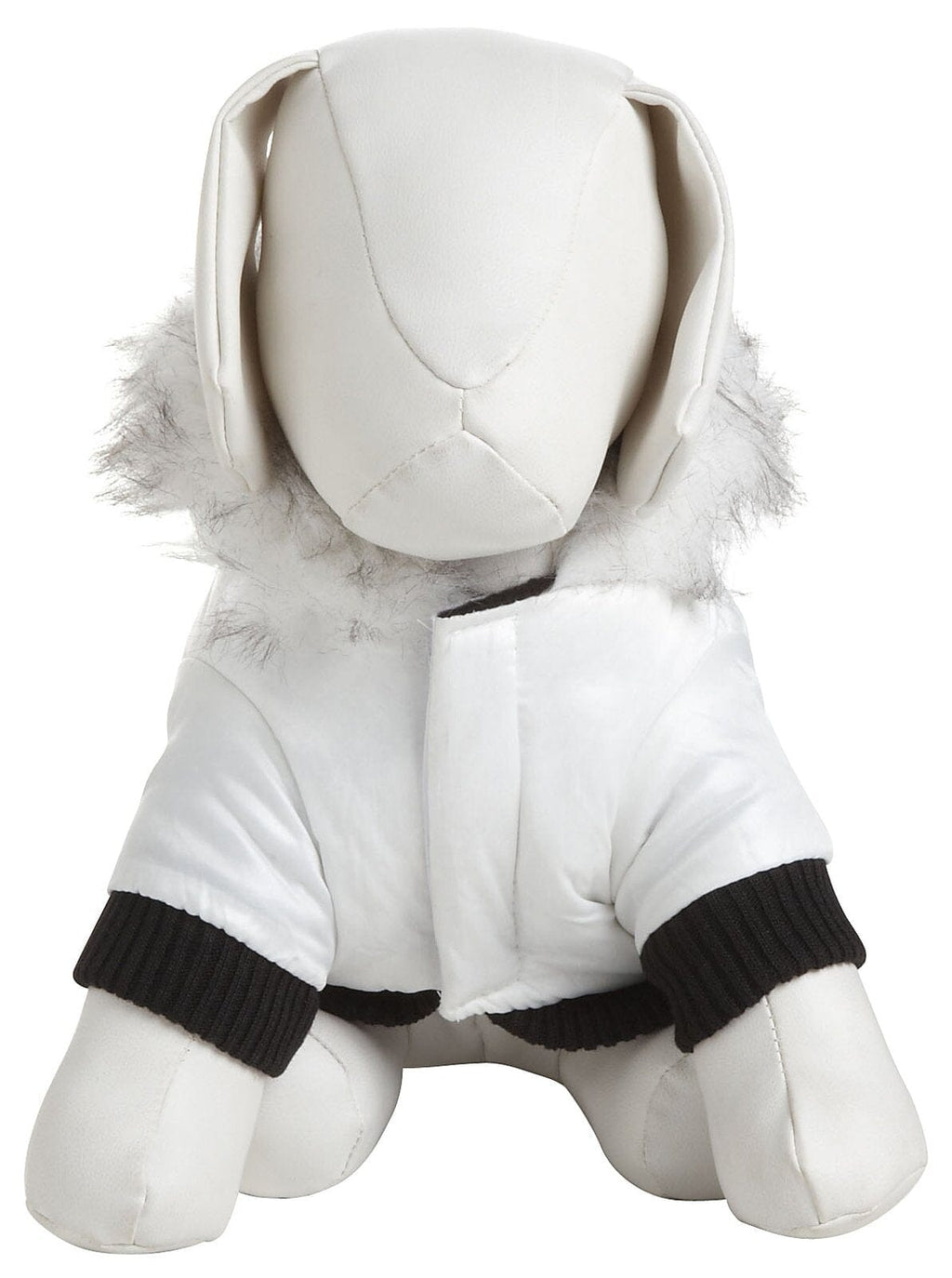 Pet Life ® Aspen Winter-White 3M Insulated Fashion Pet Parka Dog Coat