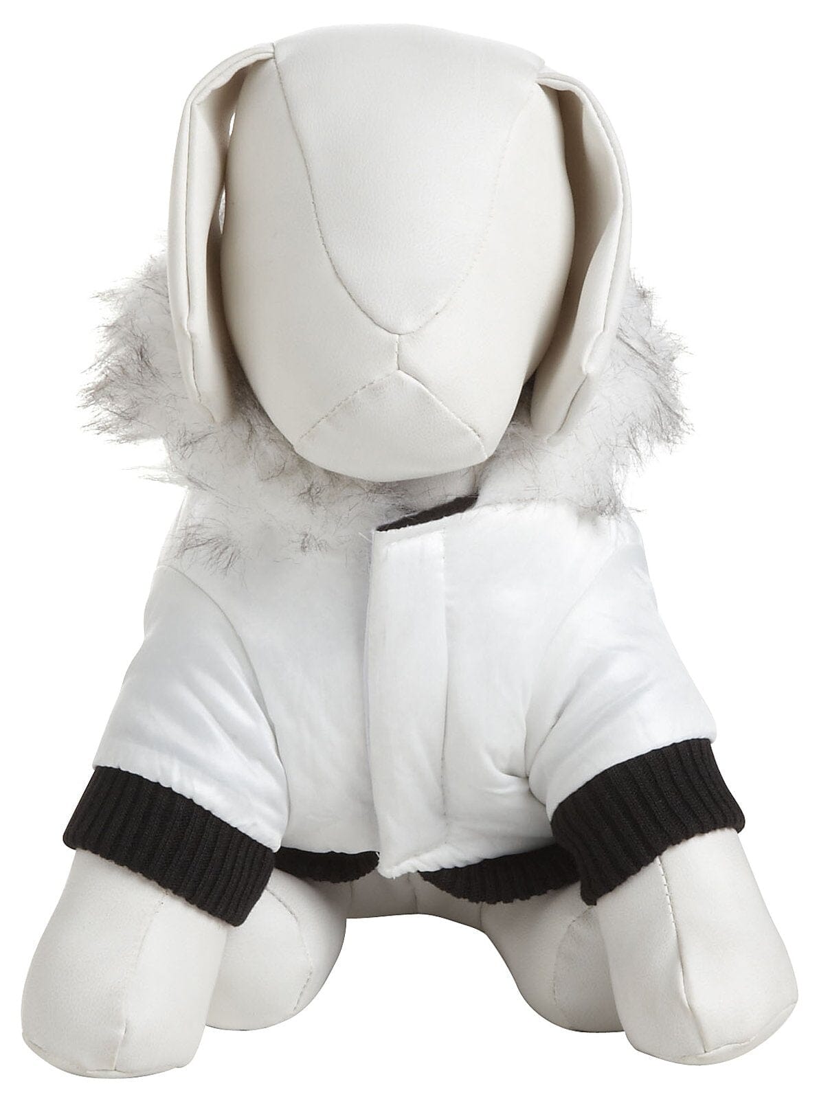 Pet Life ® Aspen Winter-White 3M Insulated Fashion Pet Parka Dog Coat