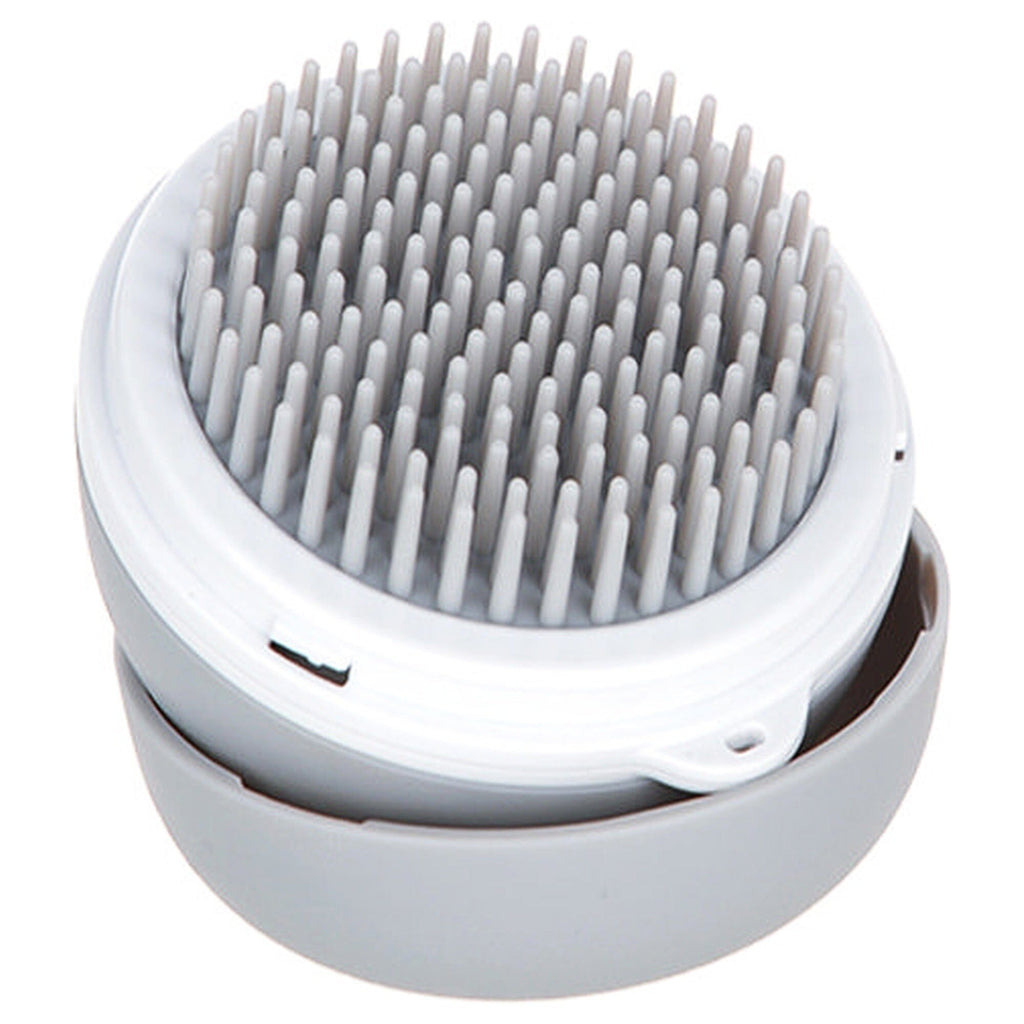 Pet Life ® 'Bravel' 3-in-1 Travel Pocketed Dual Grooming Brush and Pet Comb