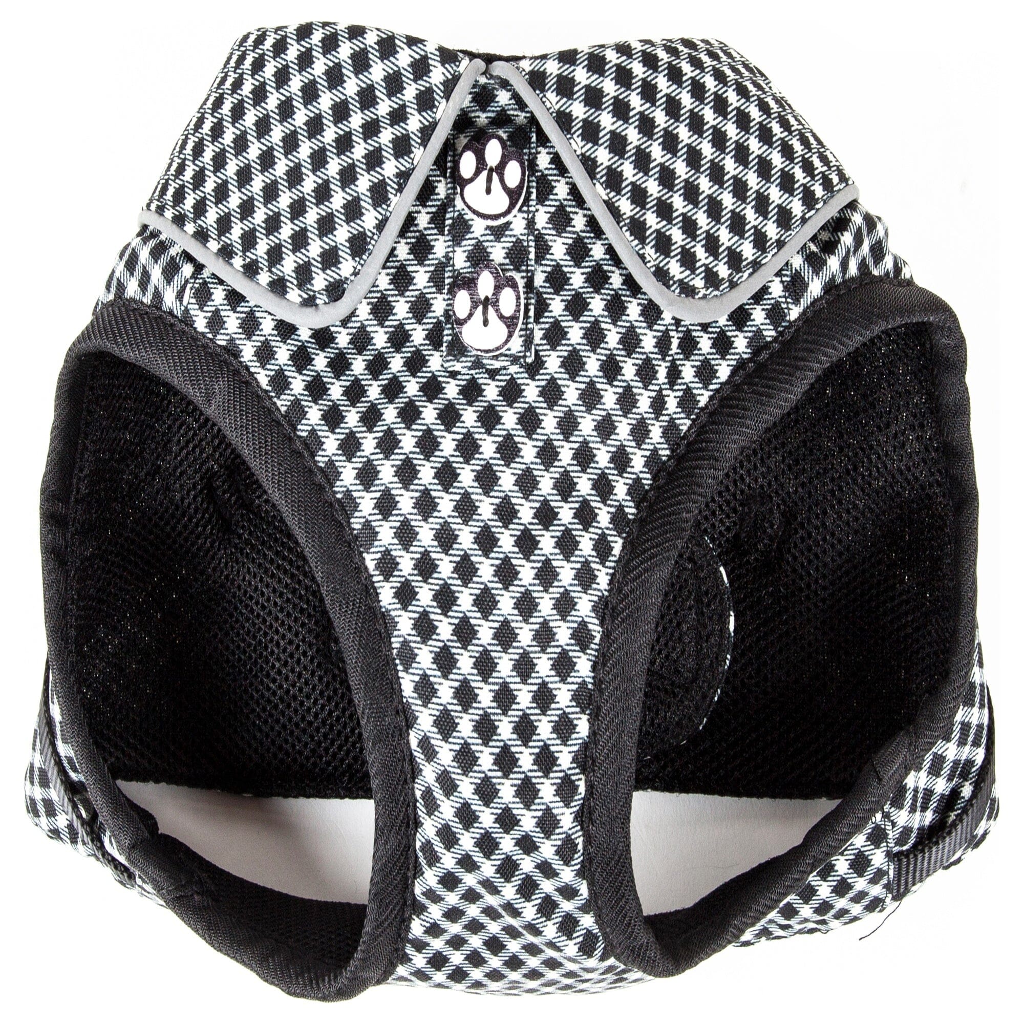 Pet Life ® 'Checkerwag' Checkered Mesh Reversed and Adjustable Fashion Dog Harness