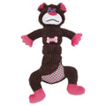 Pet Life ® 'Cuddle Plush' Mesh and Plush Squeaking Dog Toy