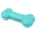 Pet Life ® 'Denta-Bone' TPR Treat Dispensing and Dental Cleaning Durable Dog Toy