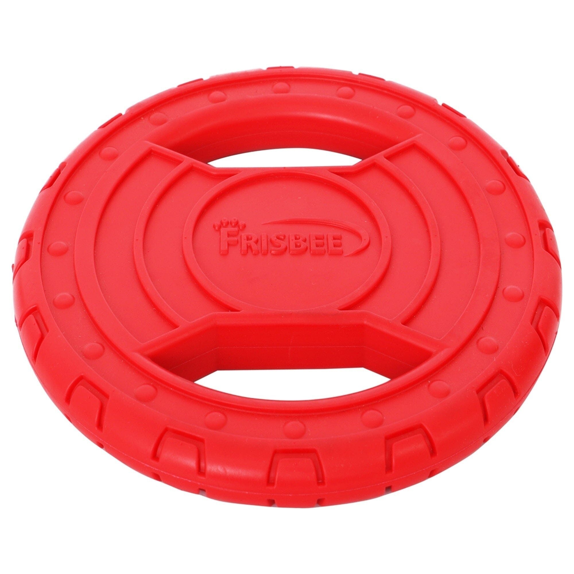 Pet Life ® 'Denta-Toss' Frisbee Chew and Fetch Waterproof Floating Dog Toy