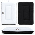 Pet Life ® 'Eco-Paw' Reversible Eco-Friendly Recyclabled Polyfill Fashion Designer Pet Dog Bed Mat Lounge