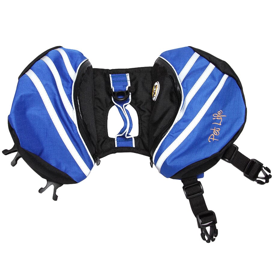Pet Life ® 'Everest' DUPONT Waterproof Reflective Travel Fashion Designer Outdoor Camping Pet Dog Backpack Carrier