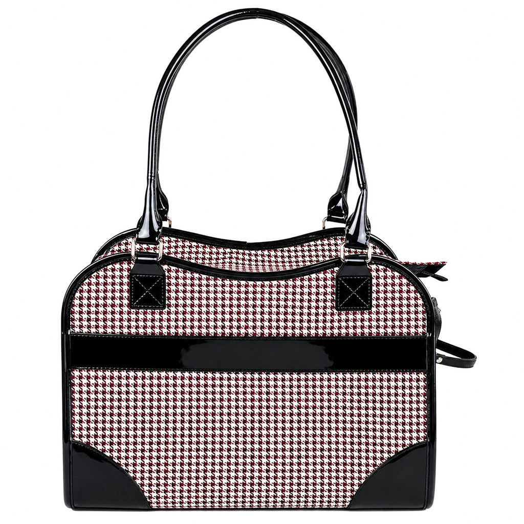 Pet Life ® Exquisite Airline Approved Designer Travel Pet Dog Handbag Carrier
