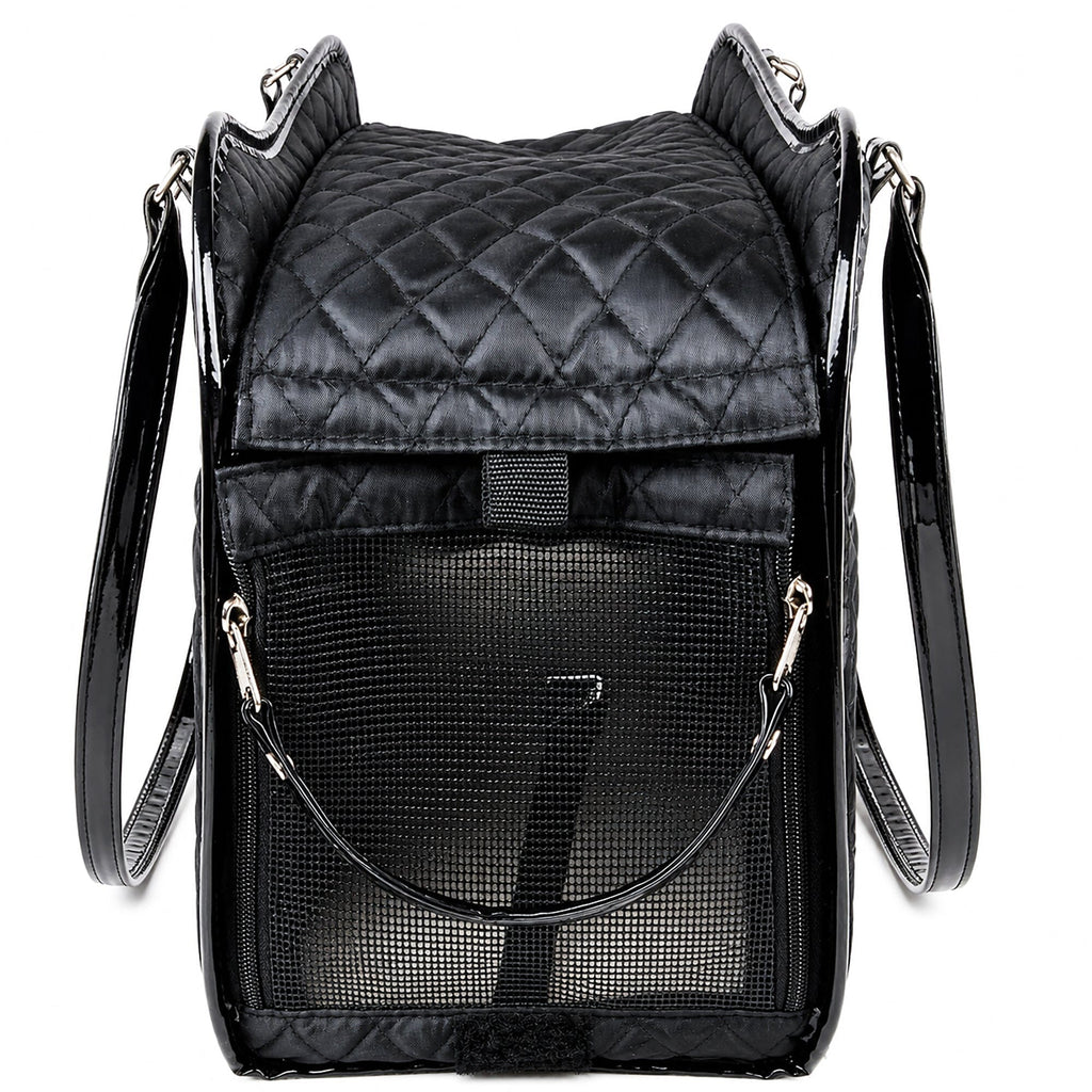 Pet Life ® Exquisite Airline Approved Designer Travel Pet Dog Handbag Carrier