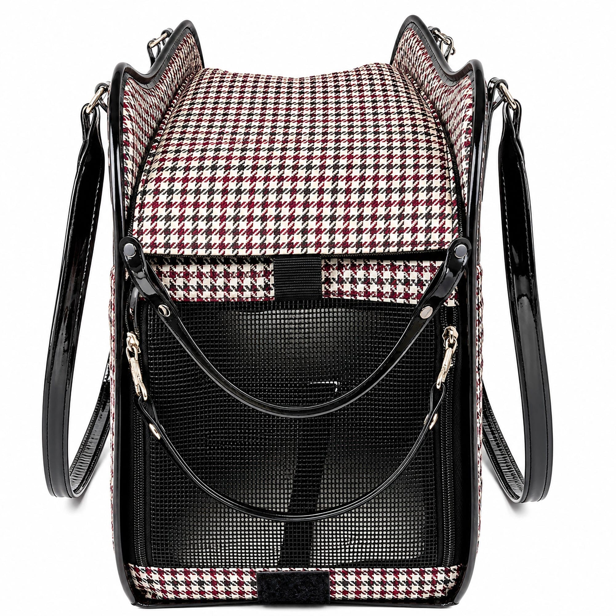 Pet Life ® Exquisite Airline Approved Designer Travel Pet Dog Handbag Carrier