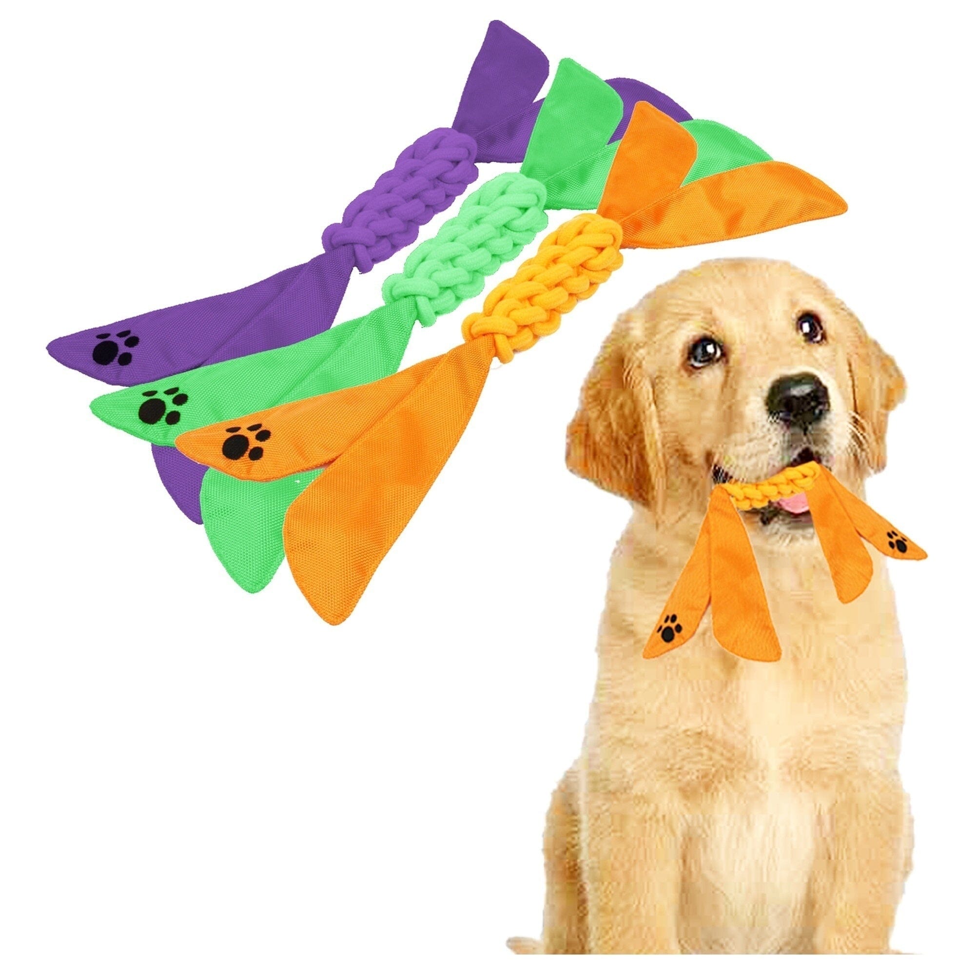 Pet Life ® 'Extreme Twist' Sporty Tugging Jute and Squeak Dog Toy