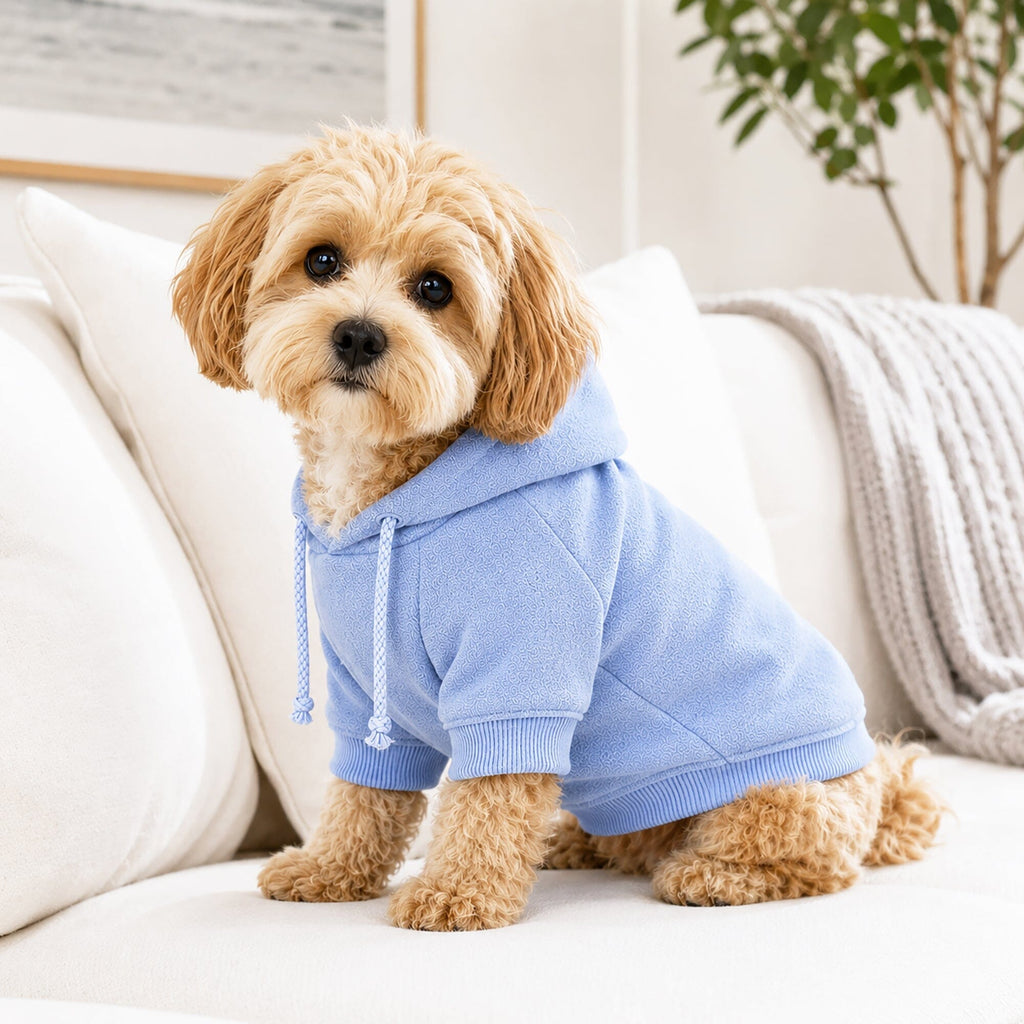 Pet Life ® French Terry Ultra-Soft Quick-Drying Hooded Dog Sweater