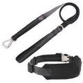Pet Life ® 'Geo-prene' 2-in-1 Shock Absorbing Neoprene Padded Reflective Dog Leash and Collar
