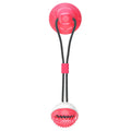 Pet Life ® 'Grip N' Play' Treat Dispensing Ball Shaped Suction Cup Dog Toy