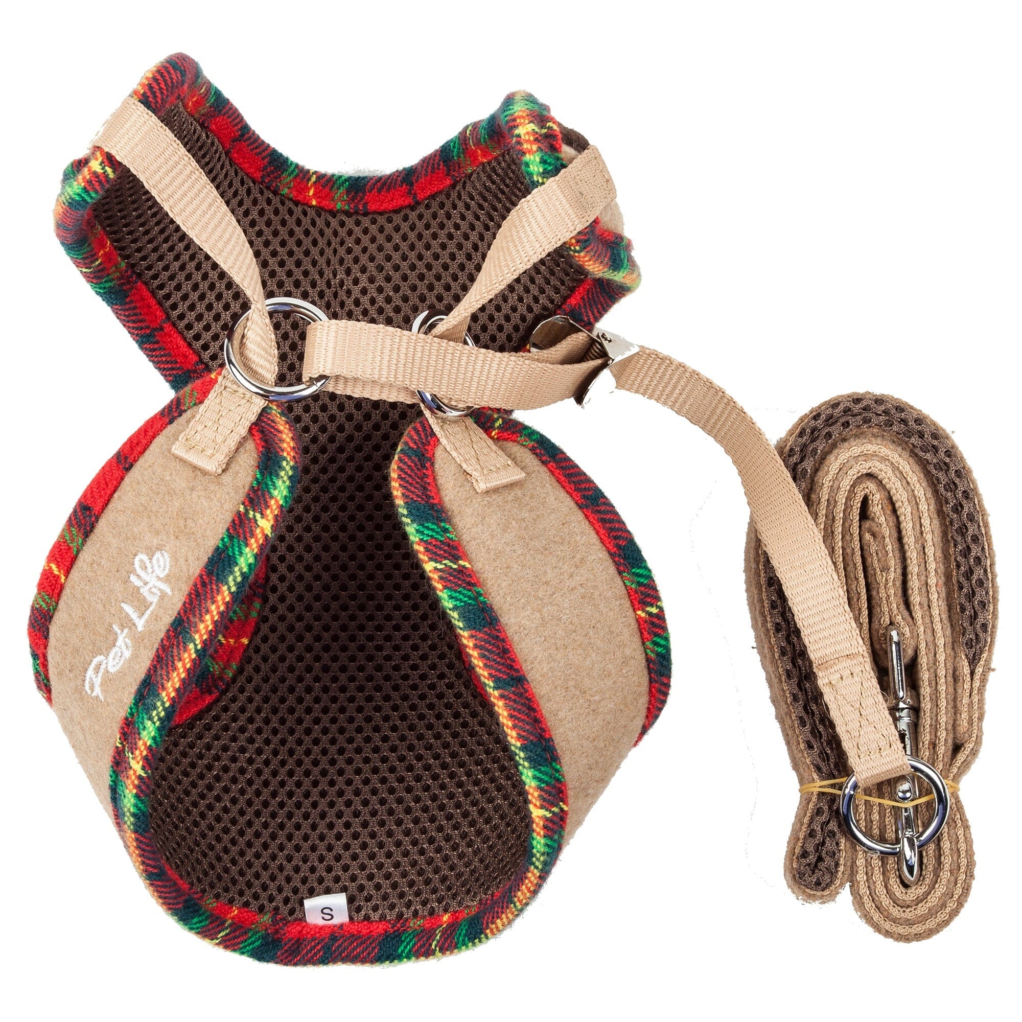 Pet Life ® Luxe 'Dapperbone' 2-In-1 Adjustable Fashion Dog Harness and Leash