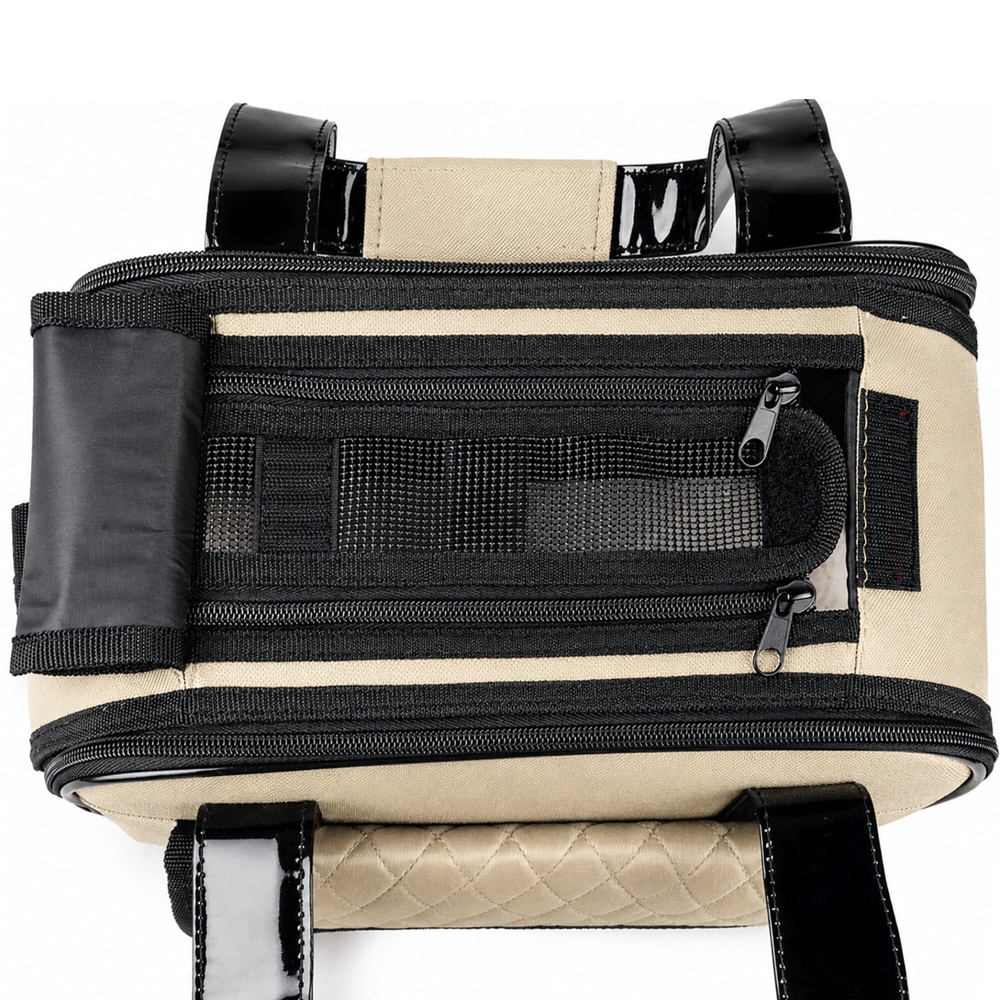 Pet Life ® Mystique Airline Approved Fashion Designer Travel Pet Dog Carrier w/ Pouch