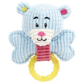 Pet Life ® 'Paci-Plush' Plush Squeaking and Rubber Teething Newborn Puppy Dog Toy