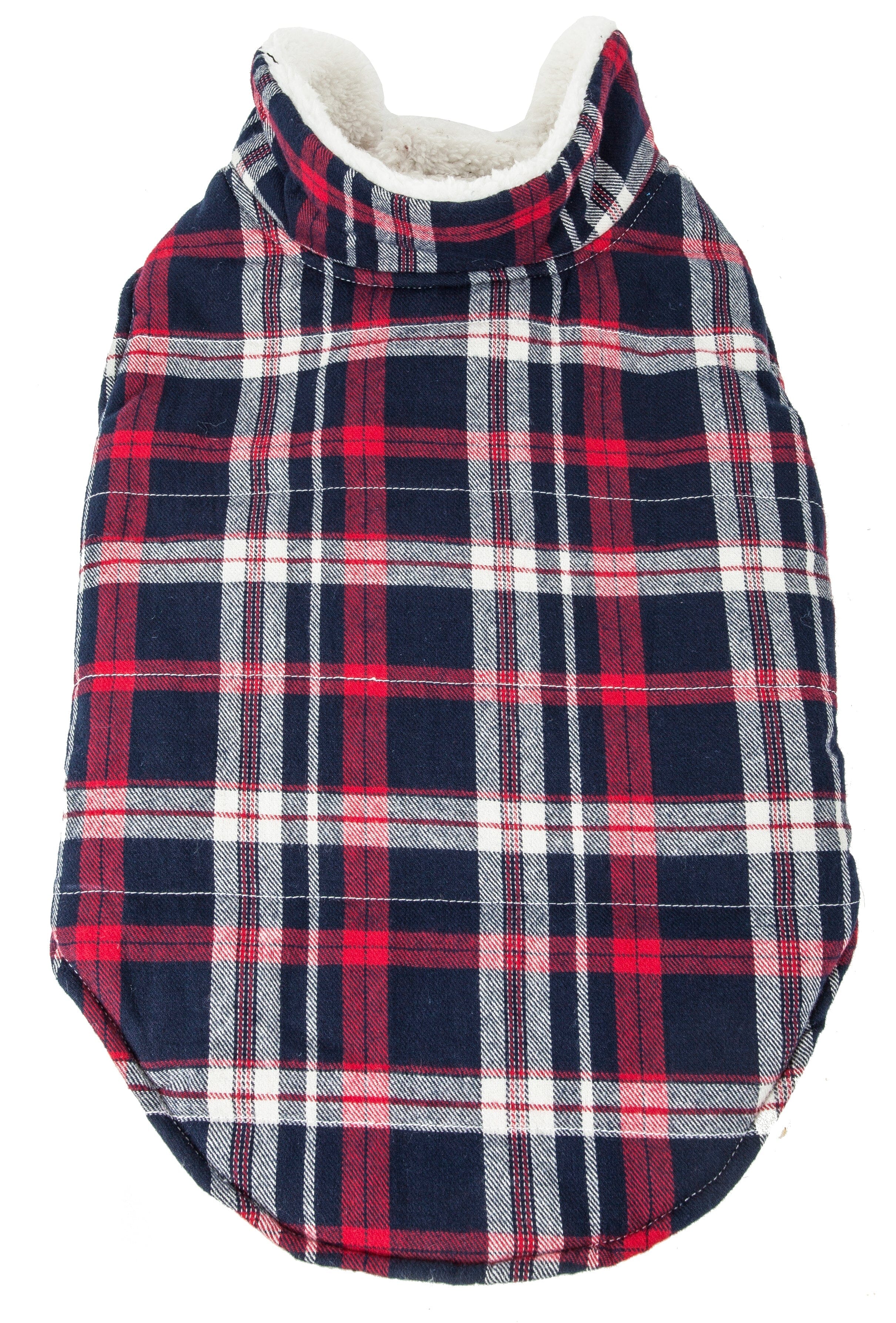 Pet Life ® 'Puddler' Classical Insulated Fashion Plaid Dog Coat