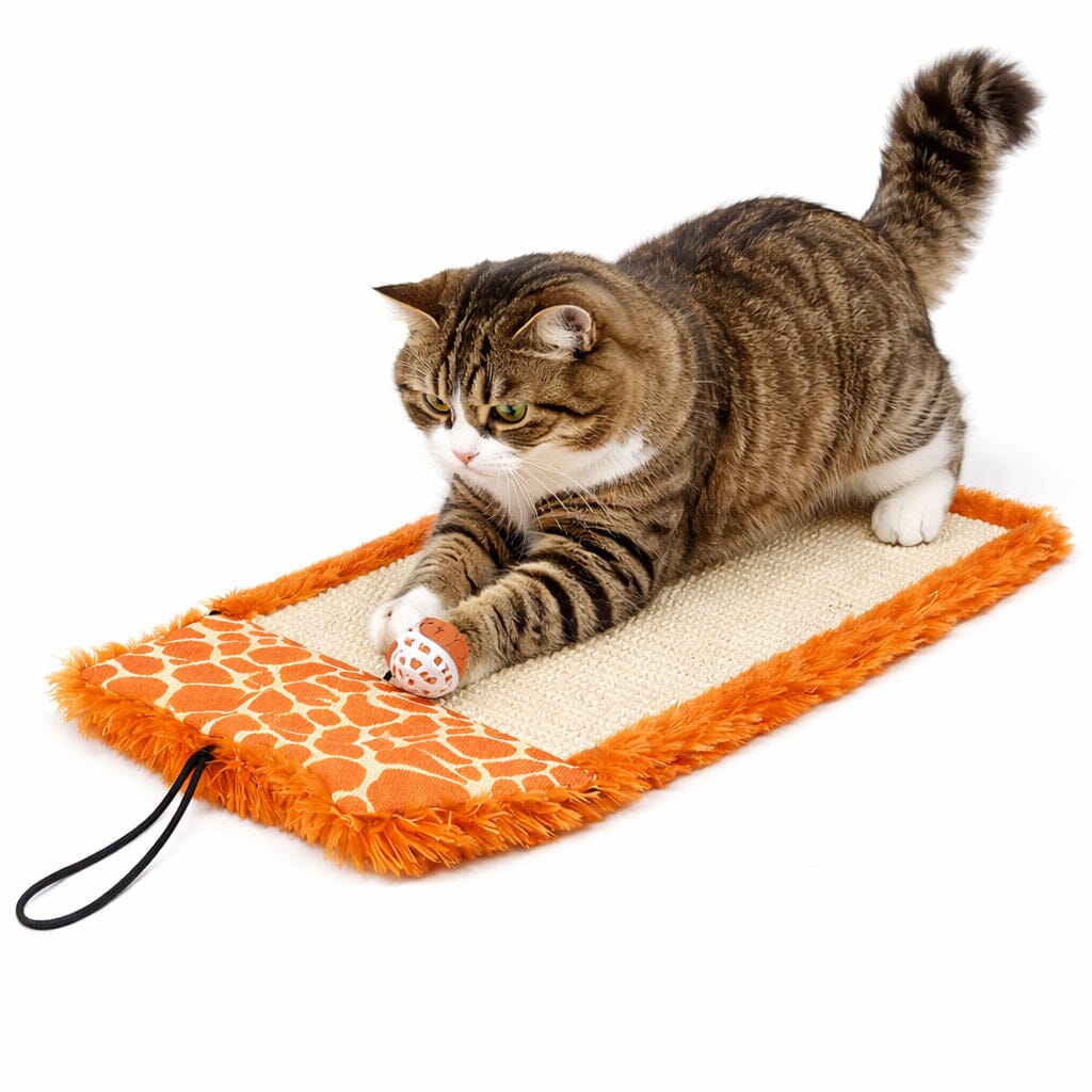 Pet Life ® 'Scrape-Away' Sisal and Jute Hanging Carpet Cat Scratcher Toy