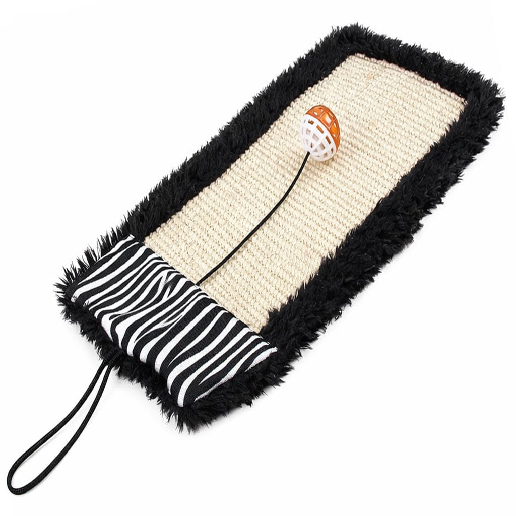 Pet Life ® 'Scrape-Away' Sisal and Jute Hanging Carpet Cat Scratcher Toy