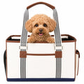 Pet Life ® 'Yacht Polo' Designer Travel Fashion Pet Dog Carrier w/ Pouch