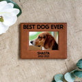 Pet Memorial Frame, Dog Memorial Leather Photo Frame, pet memorial gift, pet loss gift, dog memorial gift, dog memorial frame