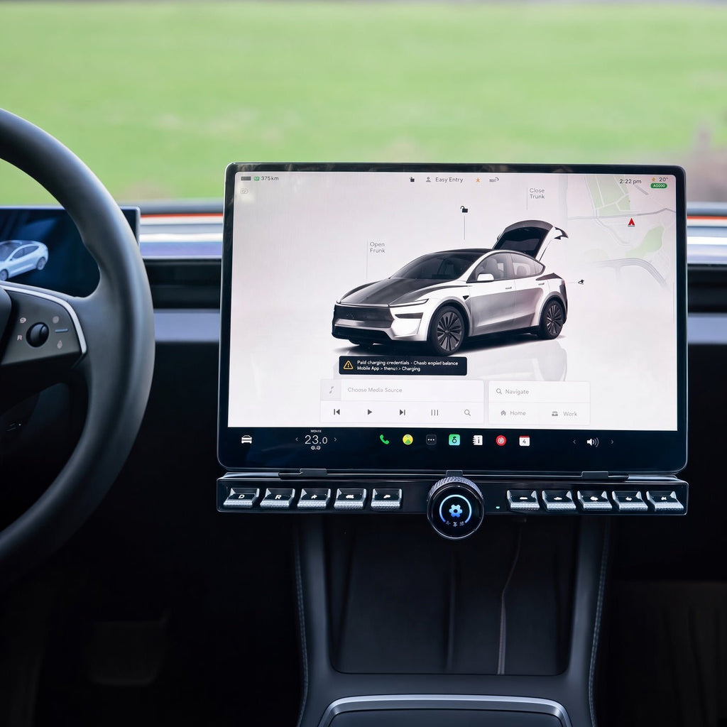 Physical Buttons Dashboard Control Panel for Model 3 / Y | Smart Rotary