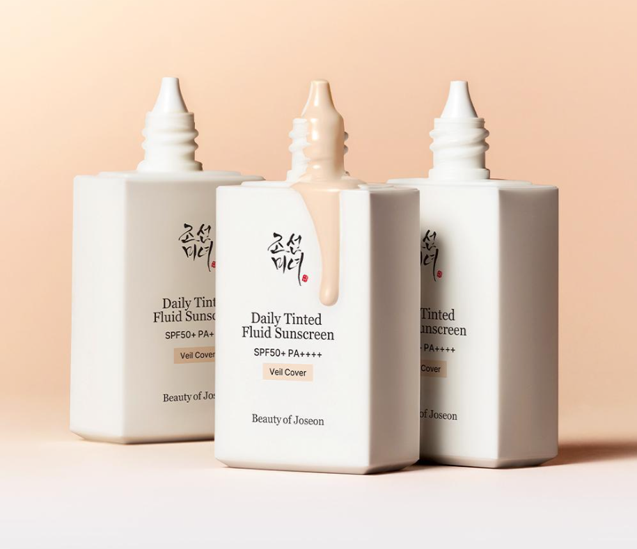 [Beauty of Joseon] Daily Tinted Fluid Sunscreen [VEIL COVER] SPF50+ PA+++ 50ml