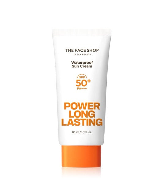 THE FACE SHOP POWER LONG-LASTING SUN CREAM SPF50+ PA+++ 80ml