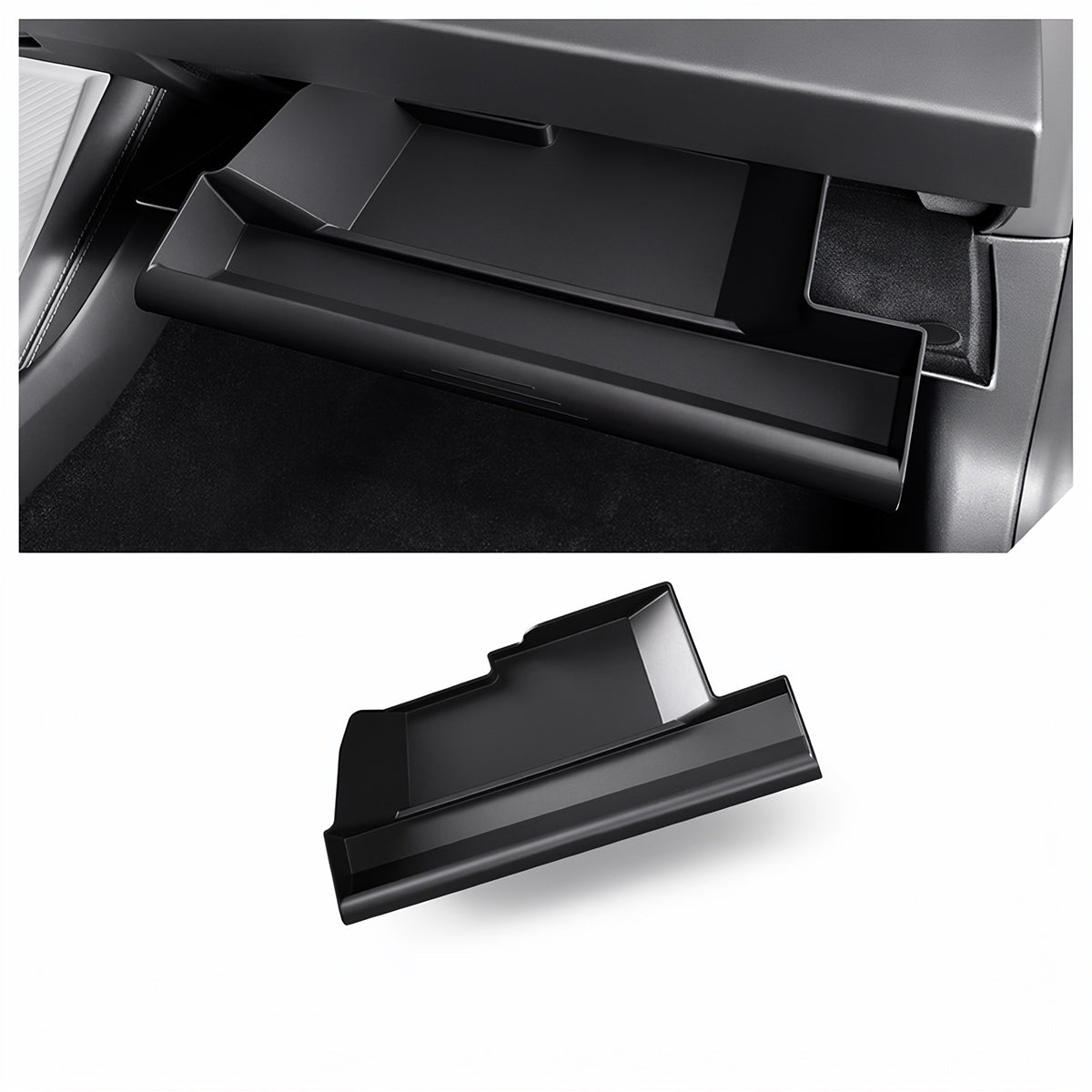 Glove Box Organizer for Tesla Model 3 Highland & Model Y Juniper