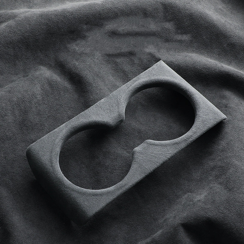 Alcantara Rear Cup Holder Cover for Model 3 Highland | Water-Resistant