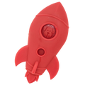 Rocket Ship Ultra Durable Nylon Dog Chew Toy